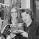 Gloria Steinem and Pat Carbine look through a copy of Ms. Magazine at the magazine’s offices, Jan. 29, 1980. Photo via AP.